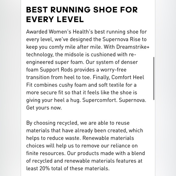 ADIDAS SUPERNOVA RISE WOMENS - Picture 3 of 7